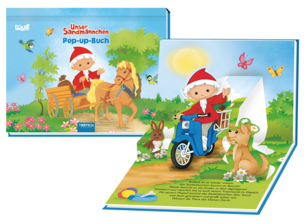 Unser Sandmännchen- Mini-Pop-up-Buch